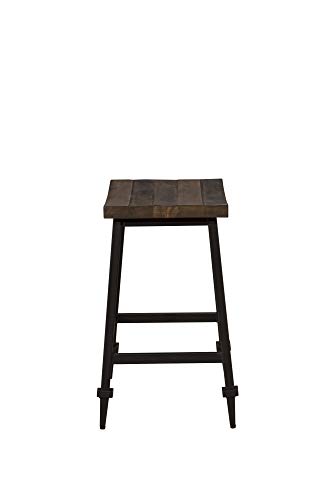 Hillsdale Furniture Hillsdale Trevino Saddle Counter Stools (Set Of 2), Brown #TOP3