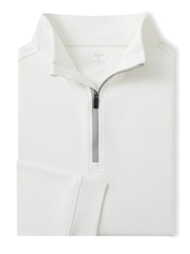 Men's Quarter Zip Golf Pullover Men Mock Neck Sweatshirts Dry Fit Long Sleeve Performance Wicking 1/4 Zip Pullover4