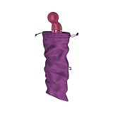 Satisfyer Treasure Bags | Sextoy-Aufbewahrung | Weiches und waschbares Material | Diskrete Aufbewahrung, Farbe:violett, Größe:XL