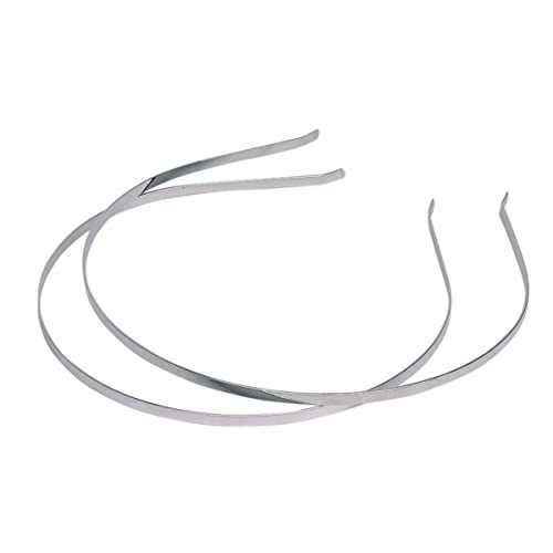 jojofuny 10 Piezas de Diademas de Metal Simples Aro de Pelo Unisex Alambre de Acero Accesorios para El Cabello para Mujeres O Hombres Cover