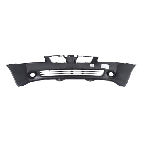 Image of FitParts Compatible with Nissan Sentra 2004-2006 Front Bumper Cover | Primed, With Fog Light Holes, Without Parking Sensor Holes, Sedan, Ready to Paint, OEM F20226Z525, NI1000216