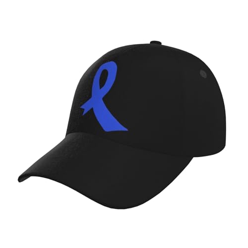 Colorectal Cancer Awareness Baseball Hats for Men and Women - Classic Adjustable Hats