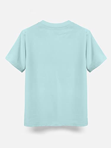 Image of HELLCAT Boys Round Neck Printed Blended Cotton Tshirt -Combo Pack of 2 - Orange /Blue