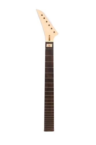 Manche de guitare érable inversé avec touche palissandre pour une lutherie précise