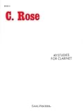 O438 - 40 Studies for Clarinet - Book 2 - C. Rose