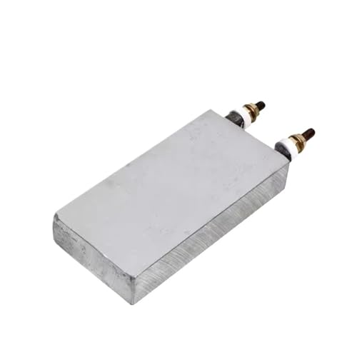 Treayes Cast Aluminum Shell Heating Plate 20MM Thickness Industrial Square Heater Board M6 Inserting Hole 100MM 150MM 200MM