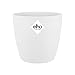 Produktbild Elho Brussels Rund Mini 9.5 - Blumentopf für Innen - Ø 10.0 x H 8.9 cm - Weiss
