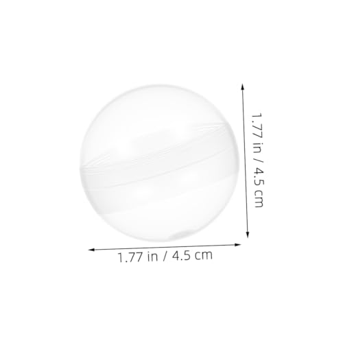 Capsule transparente ouvrable et rechargeable pour machine à griffes et rangement