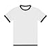 Short Sleeve Linen T-Shirts for Kids Color Block Versatile Summer Loose Crewneck Lightweight Casual Tee Tops for 3-12 Years