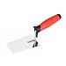MASTA Handy 120 Bucket Trowel | Soft Grip Handle | Tile, Brick, Concrete, Plaster | Ergonomic Hanging Shape, Rust-Resistant Stainless Steel | Heavy-Duty Home or Construction Use