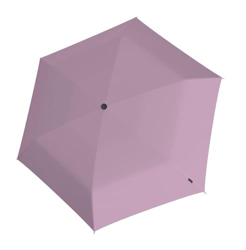 Knirps U.200 parapluie ultra léger de luxe avec revêtement noir rose
