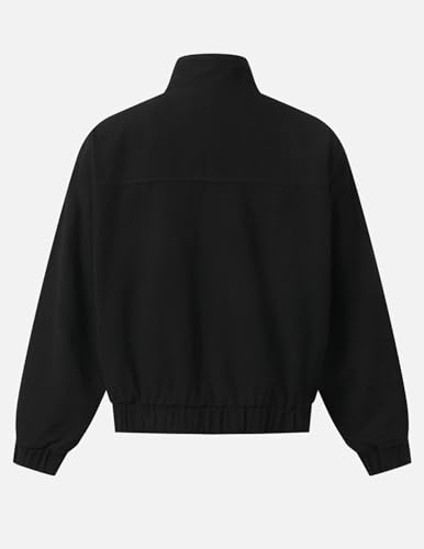 Aelfric Eden Mens Jackets Metal Button Boxy Jacket Vintage Casual Collared Streetwear Slant Placket Soft Warm Coats2