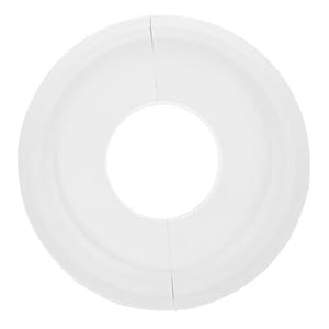 Bathveve 1UC38 Deckenrosette Weiß Minimalistisch