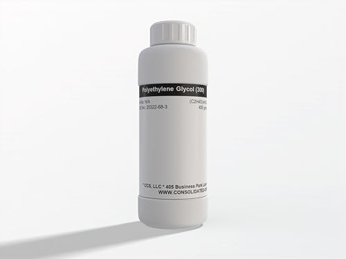 Polyethylene Glycol 300 (PEG 300) - Premium-Quality Industrial and Laboratory Grade Solvent, 500mL