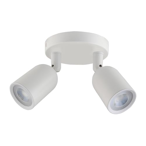 SPOT LED DIRECT MR16 BASE CIRCULAR 2X4W 3000K BRANCO