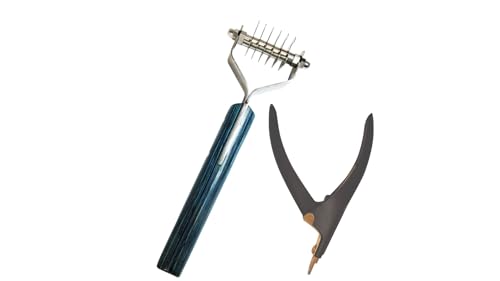 わんにゃんfactory コートキング6枚刃とギロチンタイプの爪切り(ブラック)の2本セット