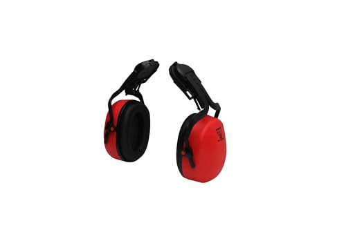 Image of Karam EP23 Safety Ear Muff Helmet Attachment | Noise Reduction Earmuffs for Hard Hats, Adjustable & Lightweight | Hearing Protection for Construction & Industrial Use Ear Muffs