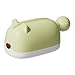 SiaBiced Toothpaste Squeezer Roller Toothpaste Tube Wringer Seat Holder Stand, Cartoon, Bathroom, Wall Mounted or Standing Dispenser, Green