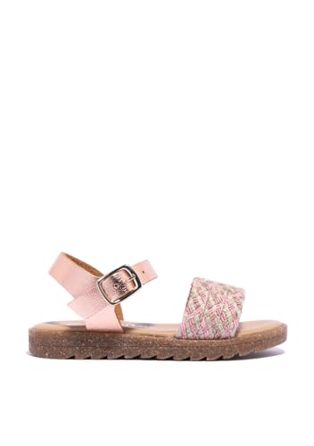 Sandales pour filles d'été Conguitos NV130154-0011, nu-pieds enfants roses métallisés
