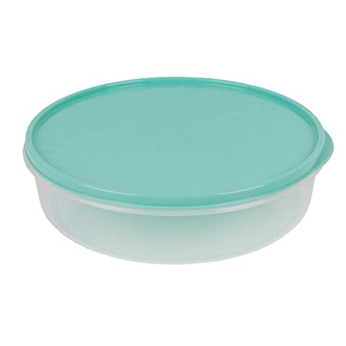 Cofan Fiambrera para Tortilla Redonda | Medida: 24,5 x 6,5 cm | Accesorios de Cocina | Pack 6 unidades (Verde)