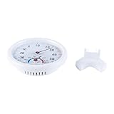 Fasizi Innenthermometer Eingebautes Kühl-, Gefrier- und Haushaltsmessinstrument zur Feuchtigkeitsmessung mit Zeigerführung