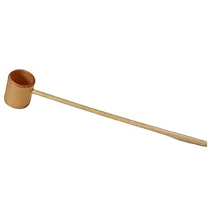 Wooden Bean Sashaku (Small) [Approx. φ1.2 x L 7.2 inches (3 x 18.4 (22 cm)] [Wooden Product] [Restaurant Japanese Dishware, Set Dining House, Taverns, Commercial Use]