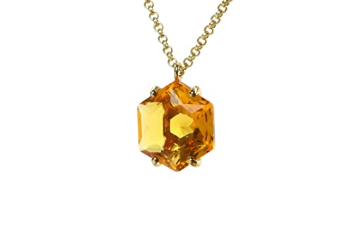 Collier de Citrine brillant pour sublimer une tenue de mariée