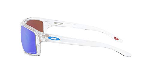 Oakley Mens Modern Sunglasses, Polished Clear/Prizm Sapphire, 60 Mm Us #TOP3