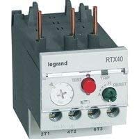Legrand 416671 Relais Thermique RTX³40 pour Contacteurs CTX³22 et CTX³40, Contacts Auxiliaires Intégrés 1NO+1NF, 7A à 10A
