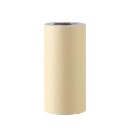 DUNSBY Frise Murale Adhesive 5M Auto-adhésif PVC Taille Ligne Papier Peint étanche plinthe Ligne Vinyle décalcomanies plinthe Mur Bordure Autocollants Salon décor(Beige,10cm)