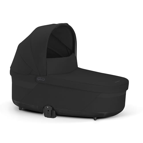 Cybex Gold PU1 Poussette S Lux pour lit d'enfant Motif lune Noir