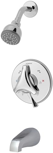 Symmons S-9602-P-TRM Origins Llave para Tina y Ducha, 1 Manija, Acabado Cromado miniatura 1
