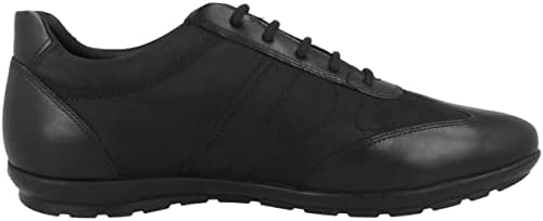 Geox Men's Uomo Symbol B Sneaker, Black Oxford, 44 Medium EU (11 US) | Image 2