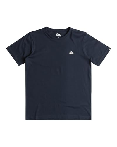 Quiksilver Garçon Basic Tee Youth T-Shirt, Navy Blazer, 14 Ans EU