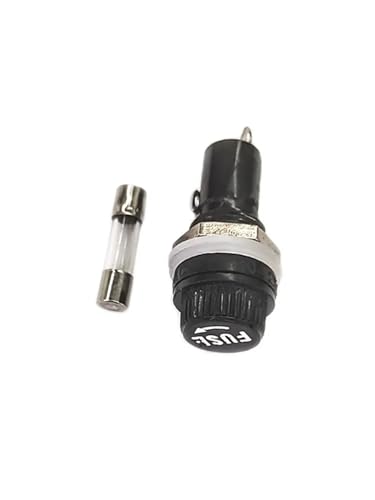 Douille de fusible 5x20 mm avec fusible en verre 250V pour protection de circuit électronique