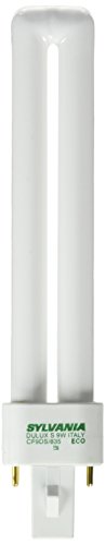 Image of Sylvania 21273 Compact Fluorescent 2 Pin Single Tube 3500K, 9-watt