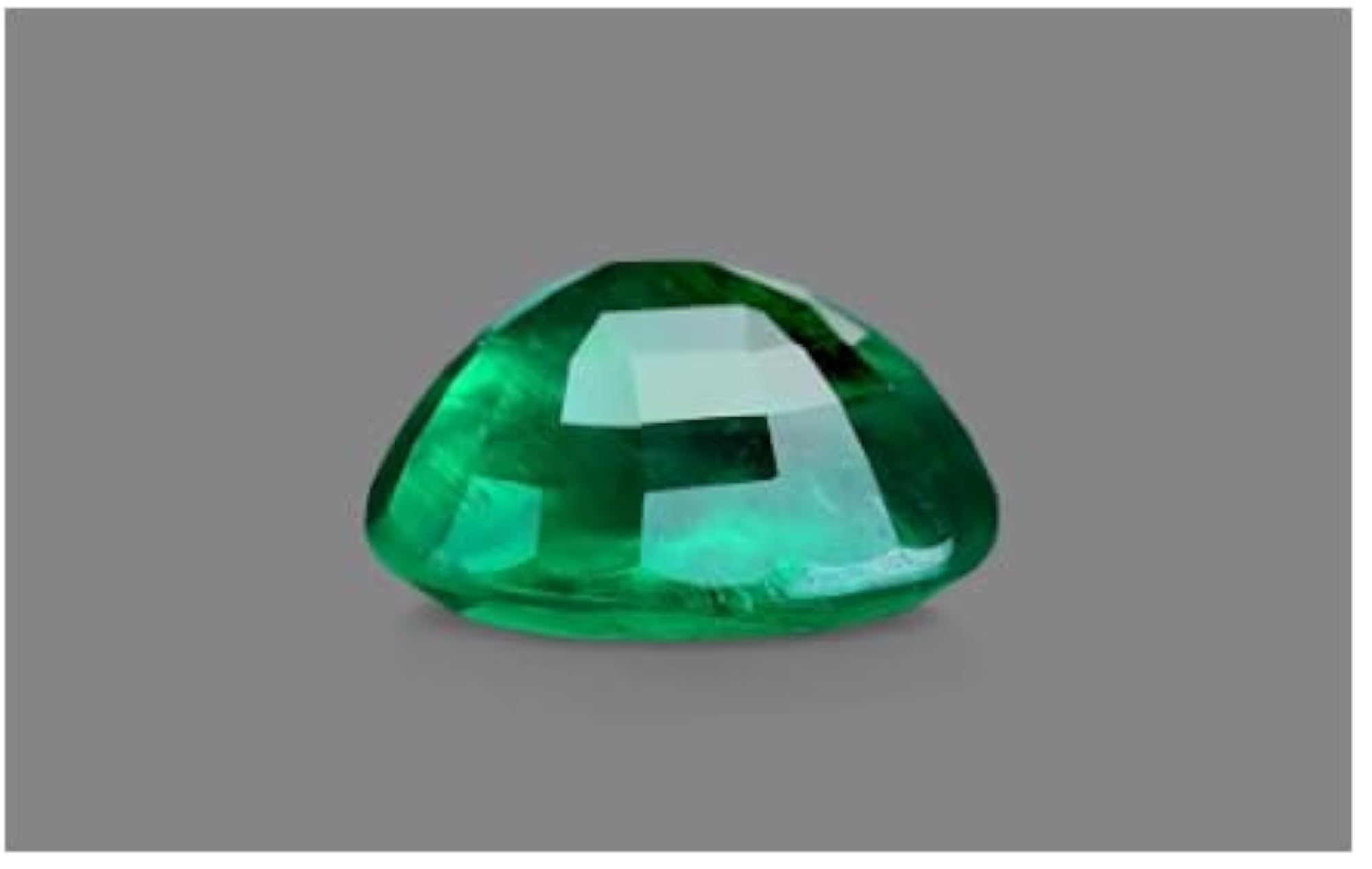 Natural Emerald Panna Gemstone, Certified 12.00 Ratti
