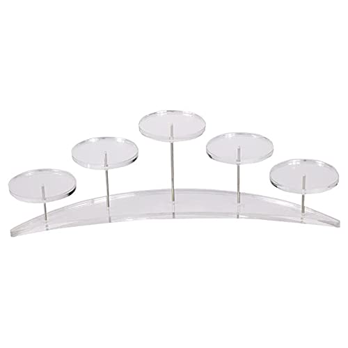 Hzb821zhup Schmuck-Ausstellungsregal, umweltfreundlich, stabile Konstruktion, dick, einfarbig, nützlich, kompatibel mit Ring, transparent Cover