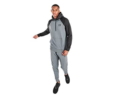 Sweat à capuche Under Armour AF respirant à demi-zip gris L