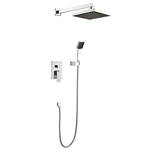 Système de douche à effet de pluie dissimulé contre le manque d'espace