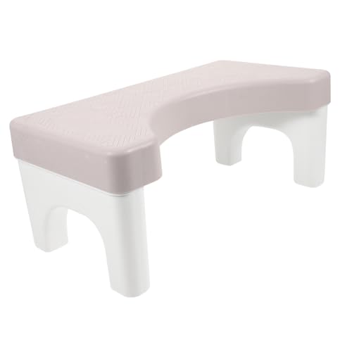 FOMIYES Squatting Foot Stool Non Slip Bathroom Toilet Foot Stool for Home Use Comfortable Height for Optimal Squatting Position Durable Material for Adults