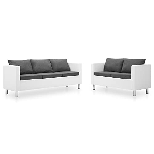 Kstyhome Set de sofás de 2 Piezas, Sofas de Salon, Sofá Cama, Sofa Relax, Sofa Chaise Longue, Sofa Cama Chaise, Sofa...