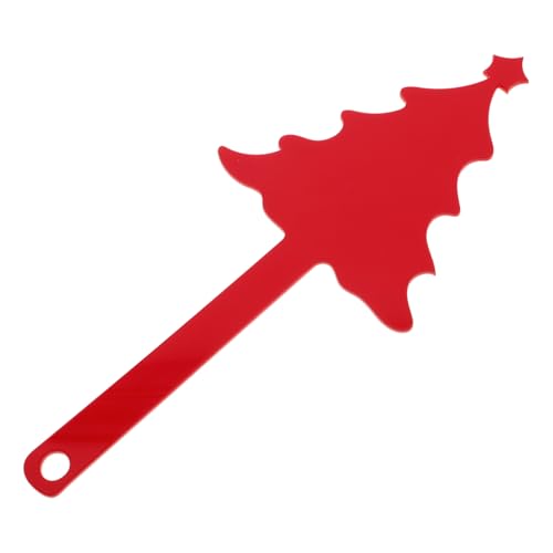 CIYODO Briefkastenflagge Rot Acryl Hängeflagge Dekoratives Schild Montagezubehör Nicht Enthalten Gartendekor Gartendekorationen