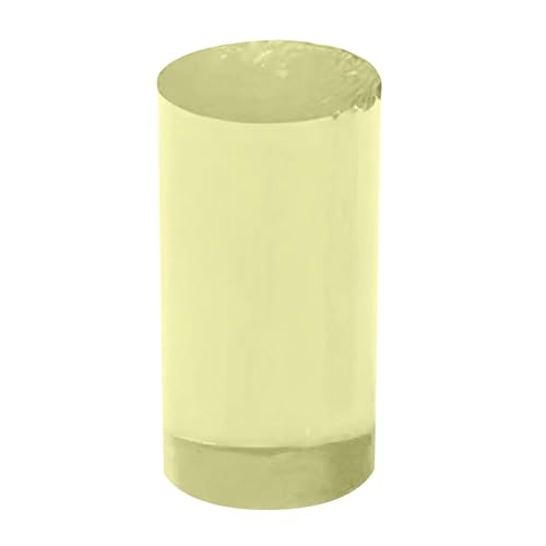 CAQYPVH スヌーカーポールキュー修理用フェルールパーツ 耐久性のあるアクリル製フェルールチューブ 携帯可能な修理アクセサリー ビリヤードキューアップグレードに適用, 黄色