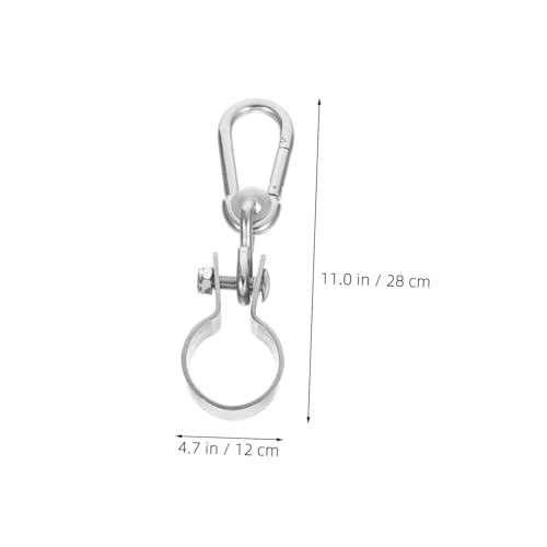 Crochet pour hamac extérieur acier inoxydable et fixation résistante de support de balançoire - 3