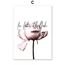 LIRHIQYGF Wunderschöne florale Poster und Drucke, Heimdekoration, Wörter, Leinwanddrucke, HD-Drucke, Gemälde, Bilder, Wandkunst, Poster, Kunstwerke (80x120cmx3/Rahmenlos)