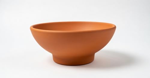 Image of Terracotta bowl | 26 CM Diameter | Frost Resistant| Garden Planter