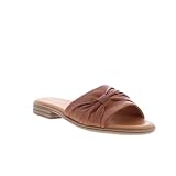 Miz Mooz Womens Daisey Brown Slides Sandals Shoes 8