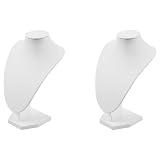 UDSKNV[KSL 2X Soporte de Joyería Modelo Vertical Collar Pantalla Accesorios de Fotografía 22X16cm