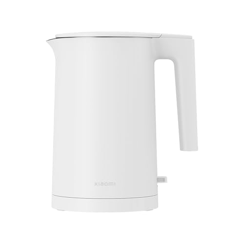 Xiaomi Smart Kettle 2, 1.7L, with 4 Electricity Safety Solutions, Dual-layer Heat Insulation, Easy to Use 1800W Kettle with Rapid Boil, White